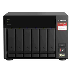 Qnap TS-673A-8G6-bay NAS AMD Ryzen V1000 series V1500B 4C/8T 2.2GHz 8GB DDR4 RAM(Max. 64GB)6x SATA 6Gb/s bays 2x M.2 NVMe PCIe Gen3 SSD slots 3 Yr WTY
