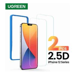 UGREEN 20338 2.5D Full Cover HD Screen Tempered Protective Film for iPhone 12/6.7" (Twin Pack)