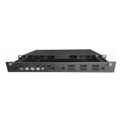 1RU 12/24 Port Rack Mount Fibre Optic Patch Panel FOBOT w/ Splice Cassette