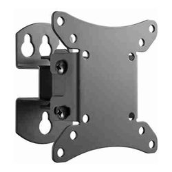 4Cabling Wall Mount Full Motion TV Bracket | VESA Compliant 50x 50, 75x75, 100x100 | Max Load 30KG | BLACK