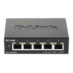 D-Link | DGS-1100-05V2 | 5 Port Gigabit Smart Managed Switch