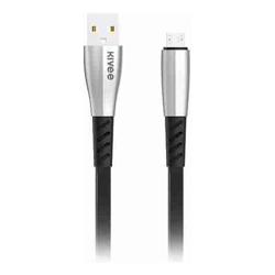Kivee CB103 Lightning Charging cable 1M Black/Silver