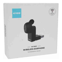KIVEE TW21 Bluetooth Heatset - Black
