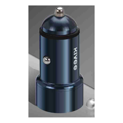 KIVEE UT202 car charger with Dual USB - 2.4 A Dark Blue