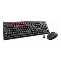 CLiPtec ESSENTIAL AIR WIRELESS MULTIMEDIA KEYBOARD AND MOUSE Combo SET