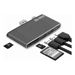 mbeat Edge Pro P78 Multifunction Hub for Microsoft Surface Pro Gen 5  Gen 6