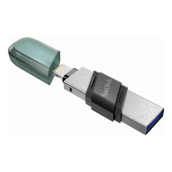 SanDisk 256GB iXpand Flash Drive Flip (SDIX90N-256G)