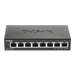 D-Link | DGS-1100-08V2 | 8 Port Gigabit Smart Managed Switch