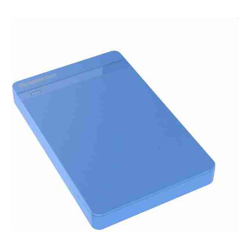 Simplecom SE203 Tool Free 2.5  SATA HDD SSD to USB 3.0 Hard Drive Enclosure - Blue Enclosure