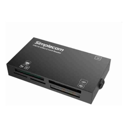 Simplecom CR216 USB 2.0 All in One Memory Card Reader 6 Slot for MS M2 CF XD Micro SD HC SDXC - Black