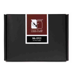 Noctua Black NA-SYC2 11cm 3-Pin Fan Power Splitter Cables (2 Pack)