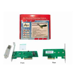 PCIe 3.0 x4 Host Adapter Card for M.2 NGFF PCIe NVMe SSD 