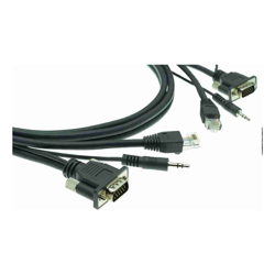 Kramer VGA Audio and Data (RJ45) Combo Cable 6ft