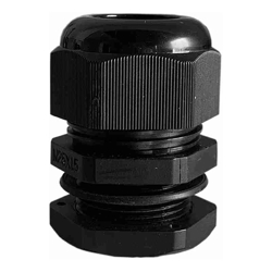 4Cabling 4C | 25mm Nylon Cable Gland Long Threaded with Washer 20 Pack