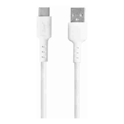 3Sixt Tough USB-A to USB-C (v2.0) Cable 1.2m White