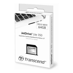 Transcend JetDrive Lite 350 64GB Expansion Card for MacBook Pro Retina 15" (Mid 2012, Early 2013)