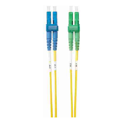 4Cabling 3m LC LC/APC OS1 / OS2 Singlemode Fibre Optic Duplex Cable