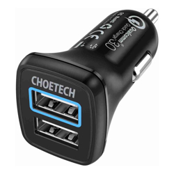 Choetech C0051 Quick Charge 3.0 Tech 30W Car Charger