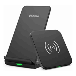 CHOETECH MIX00087 (T524S+T511S) Qi 10W/7.5W Fast Wireless Charging Stand and Pad