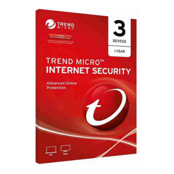 Trend Micro STRENDMIS3-1Y, Internet Security (1-3 Devices) 1Yr Subscription Add-On