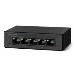 Cisco Business CBS110-5T-D Unmanaged Switch | 5 Port GE | Desktop | Ext PS