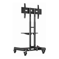 Atdec MOBILE CART FOR MED/LARGE DISPLAYS UP TO 45KG (65") H/ADJ VESA UP TO 600X400 5YR