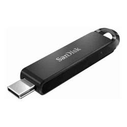 SanDisk Ultra USB Type-C Flash Drive CZ460 64GB USB Type C 3.1 Black Super-thin Retractable 5Y
