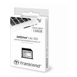 Transcend JetDrive Lite 350 128GB Expansion Card for MacBook Pro Retina 15" (Mid 2012, Early 2013)