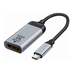 Astrotek USB-C to HDMI Male to Female Adapter 15cm cable support 4K@60Hz Aluminum shell Gold plating for Windows Android Mac OS From USB-C video souce