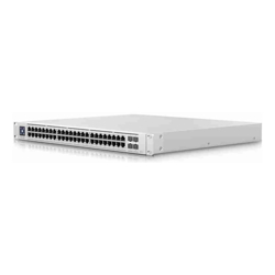 Ubiquiti Switch Enterprise 48-port PoE+ 48x2.5GbE Ports, Ideal For Wi-Fi 6 AP, 4x 10g SFP+ Ports For Uplinks, Managed Layer 3 Switch