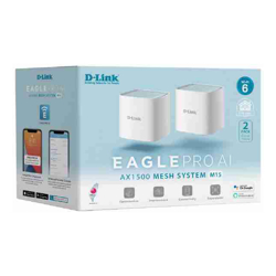 D-Link EAGLE PRO AI AX1500 Mesh System (2-Pack)