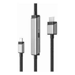 ALOGIC Ultra USB-C to HDMI with 100W PD Cable - Male to Male - 1m