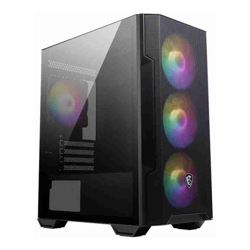 MSI MAG FORGE M100R Micro ATX Case 1x USB 3.2 2x USB 2.0 1x Audio 1x Mic 4x PCI-E 2x 2.5" 2x 3.5" Micro ATX / Mini ITX
