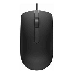 Dell Wired Optical Mouse MS116 (Black)