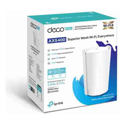 TP-Link |  Deco X73-DSL | AX5400 Whole Home Mesh Wi-Fi 6 Modem Router | 1 Pack