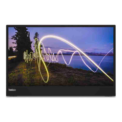 Lenovo THINKVISION M15 15.6INCH MOBILE Monitor IPS FHD (16:9) TILT 2XUSB-C INPUT USB TYPE C ONLY (POWER ADAPTER IS NOT PROVIDED) 3YR