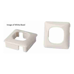 OE Elsafe | Workstation Data Bezel -  25.4sq Cutout to suit AU/ NZ | Black