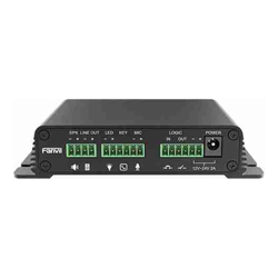 Fanvil PA2s Video Intercom  Paging Gateway Emergency call button interface active call NVR video recording standard RJ45 interface
