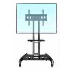 HEIGHT ADJUSTABLE TROLLEY FOR TV SCREEN SIZE 40-65 MAX 45.5KG