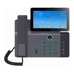 Fanvil V67 Enterprise IP Phone, 7" Touch Screen, 5mp Camera, Andriod 9.0, Built in Wifi, BT, Wall Mountable, Upto 116 DSS Keys, 20 Lines, 2 Year WTY