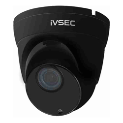 IVSEC DOME IP CAMERA 8MP SONY SENSOR MOTORISED 2.8-12 LENS POE IP66 45M IR BLACK