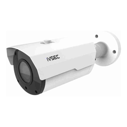 IVSEC BULLET IP CAMERA 5MP 2.8-12MM MOTORISED LENS POE VANDAL RESISTANT IP66 40M IR