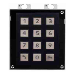 IP VERSO - KEYPAD MODULE - BLACK