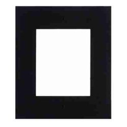 Axis IP VERSO FRAME FOR FLUSH INSTALLATION 1 MODULE BLACK