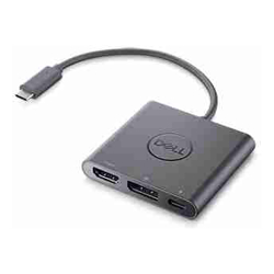 Dell USB-C to Dual USB-A Adapter w/Power Pass-Through DBQ2BJBC070 0R11MJ