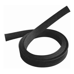 Brateck Braided Cable Sock (30mm/1.2" Width)  Material Polyester Dimensions1000x30mm -- Black