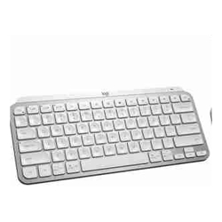 Logitech MX Keys Mini Minimalist Wireless Illuminated Keyboard Pale Grey