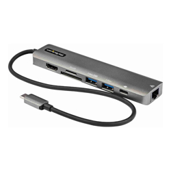StarTech STARTECH.COM USB-C MULTIPort ADAPTER HDMI GBE SD MICRO SD USB-C USB(2) 88W 3YR