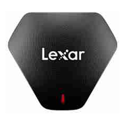 Lexar Professional Multi-Card 3-in-1 USB 3.1 Reader  transfers of up to 312MB/s for SD and microSD plus up to 160MB/s for CompactFlash cards