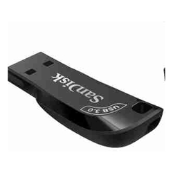 SanDisk Ultra Shift USB 3.0 Flash Drive CZ410 256GB USB3.0 Black compact design 5Y